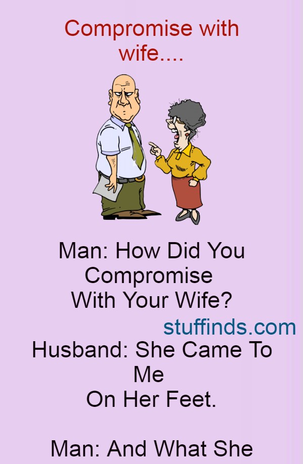 compromise with wife assy live